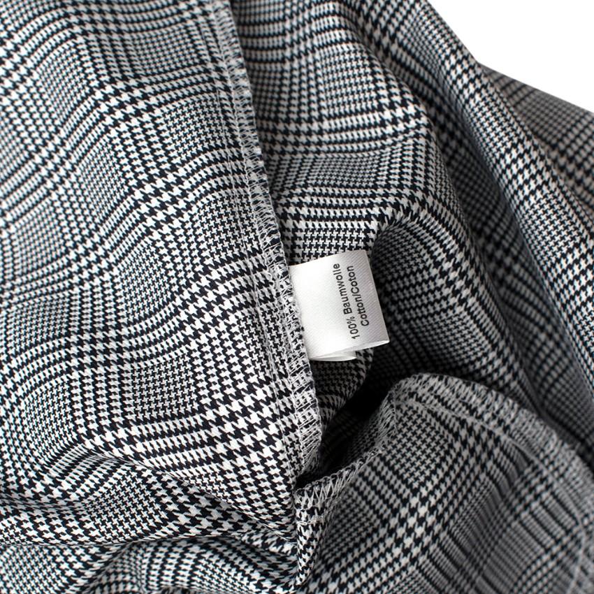 PDN London Prince of Wales Check Cotton Shirt Dress