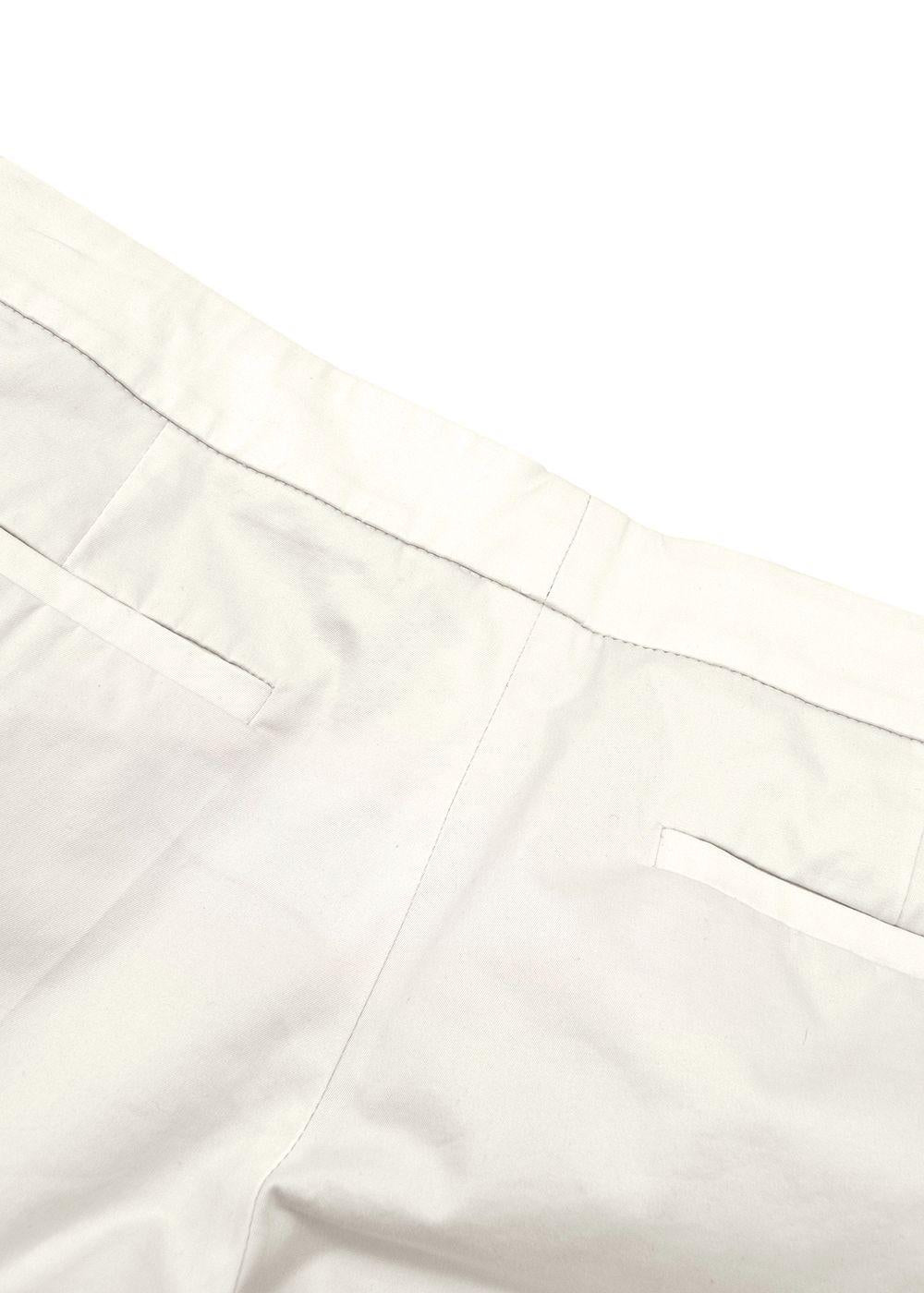 Cream Cropped Trousers