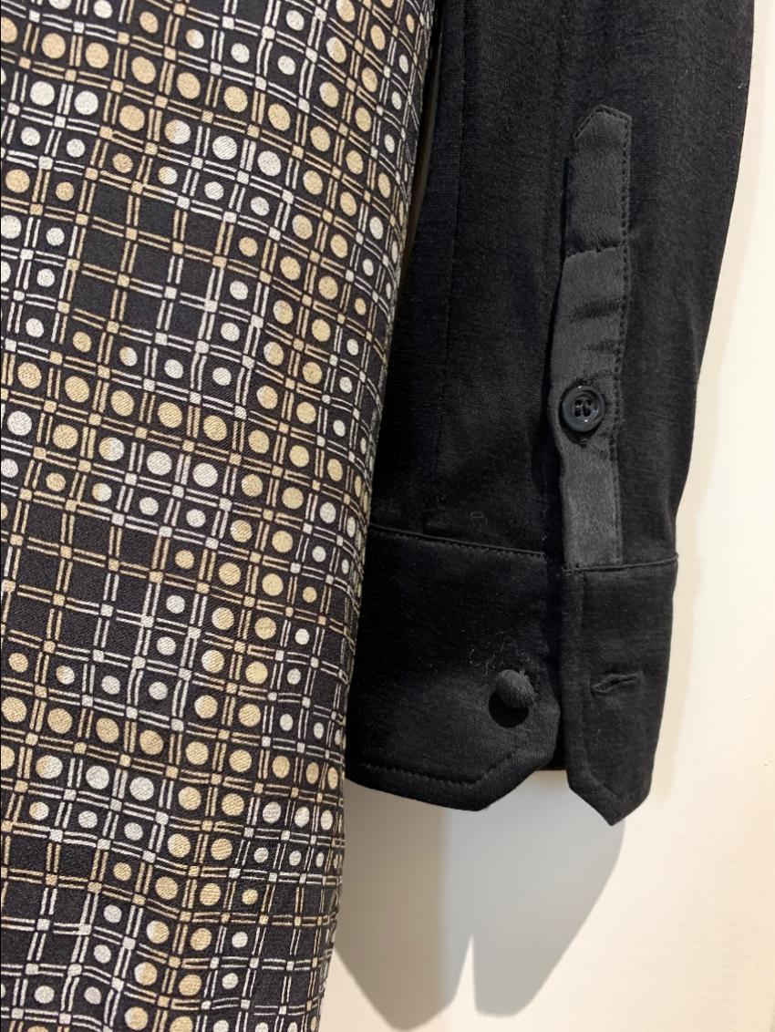 Sportmax Silk Multi-Print Shirt Dress