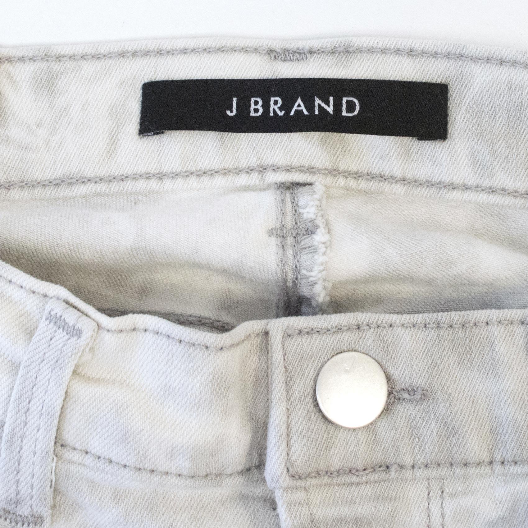 J Brand Rail Mid-rise Jeans in Fame