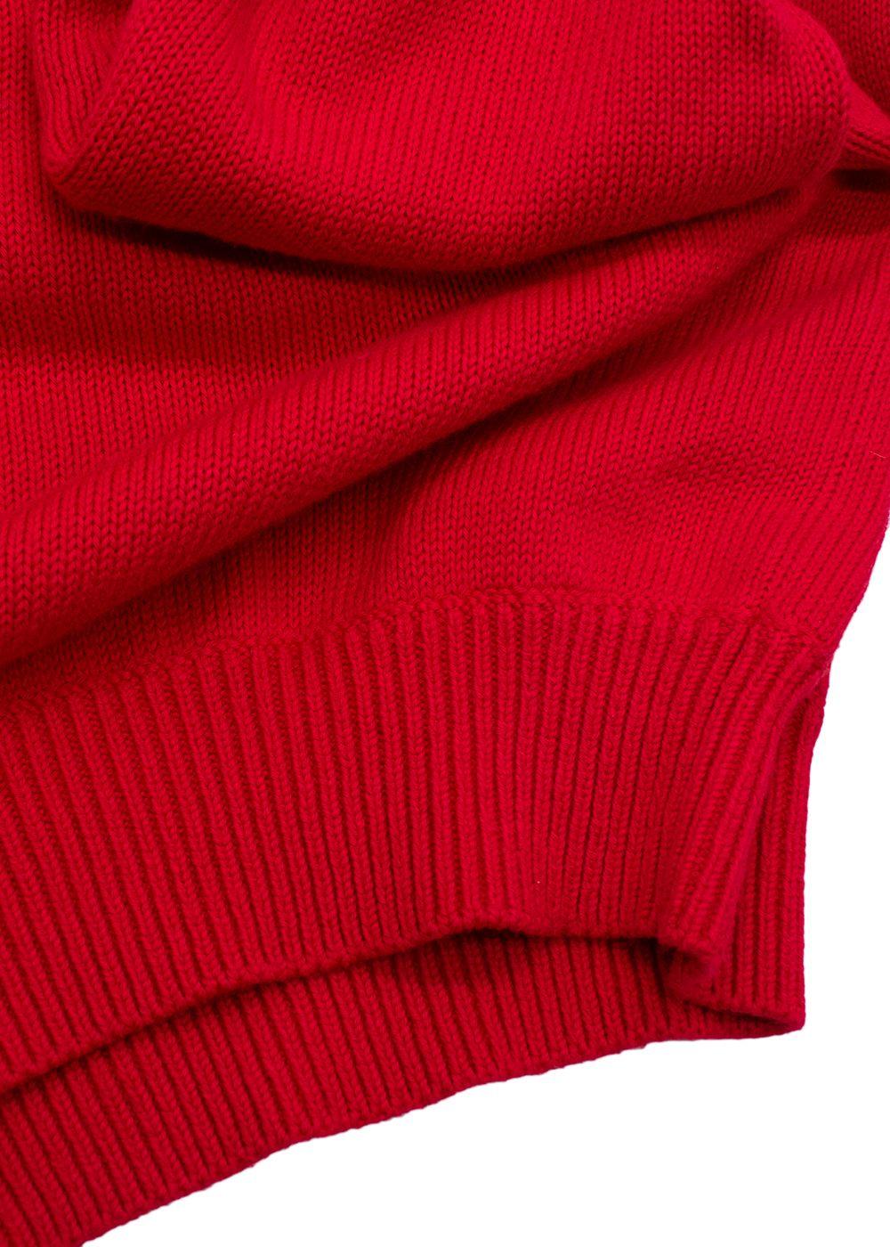 High Sport Red Parker Knit Hoodie