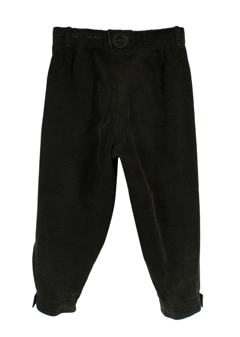 Holland & Holland Dark Green Cord Breeks