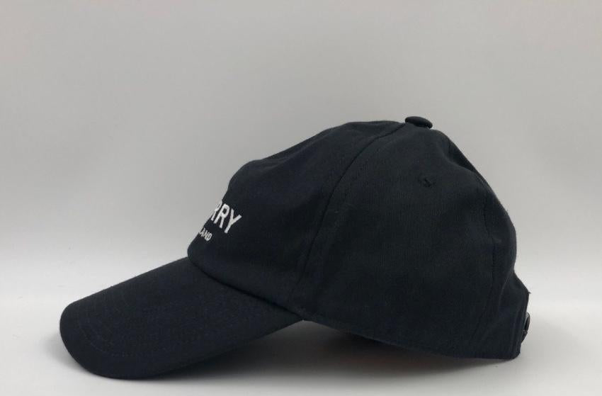 Burberry Embroidered Logo Baseball Cap