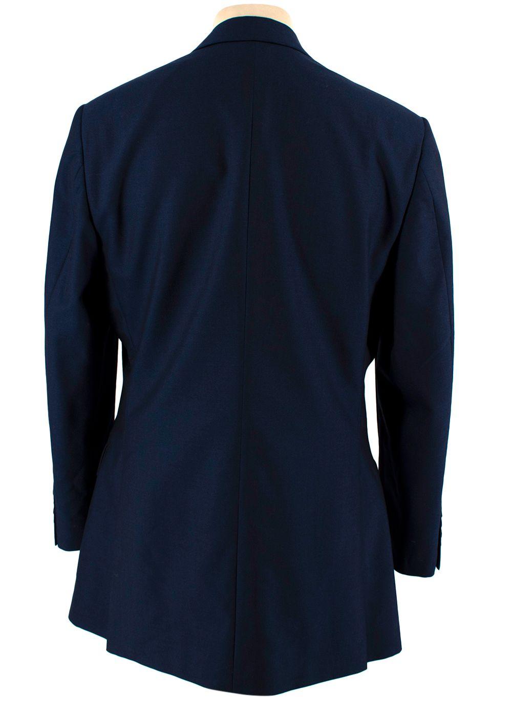 Harvie and Hudson Navy Blue Suit