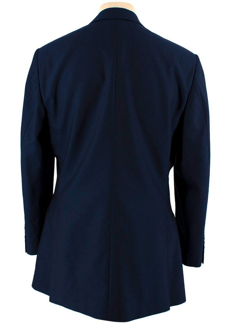 Harvie and Hudson Navy Blue Suit