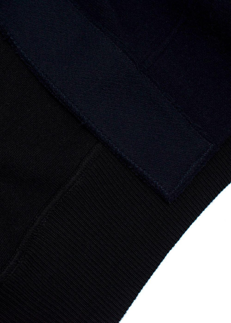 Ermanno Scervino Navy and Red Longline Jacket