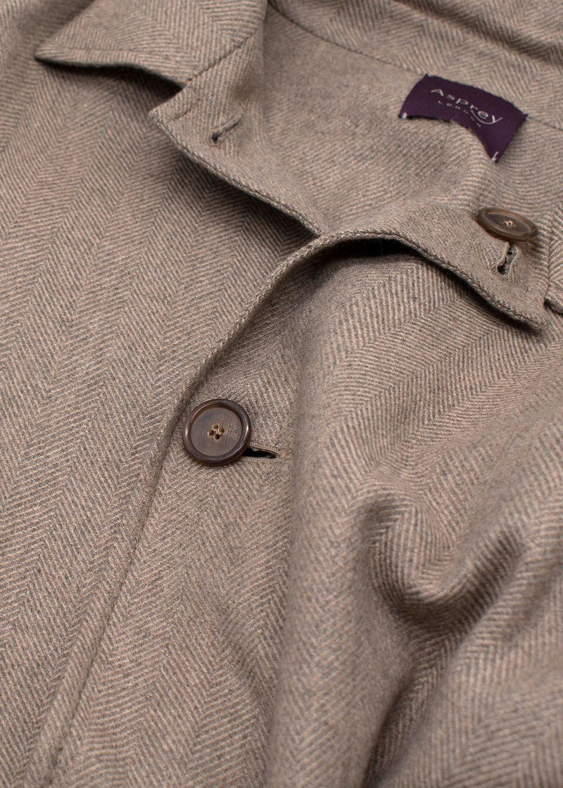 Asprey Beige Cashmere Long Coat