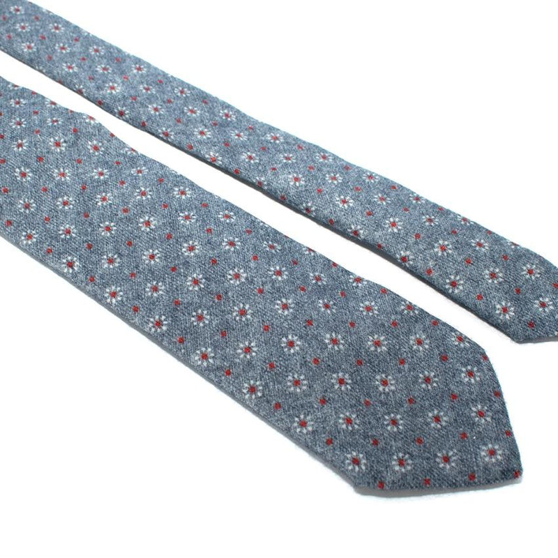 Rossi & Ghezi Blue Wool Tie