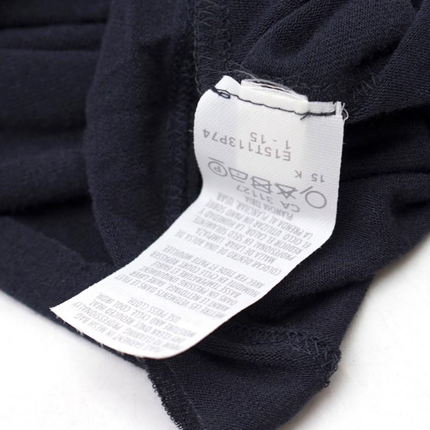 Donna Karen Navy Double Vest Top