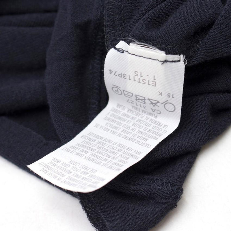 Donna Karen Navy Double Vest Top