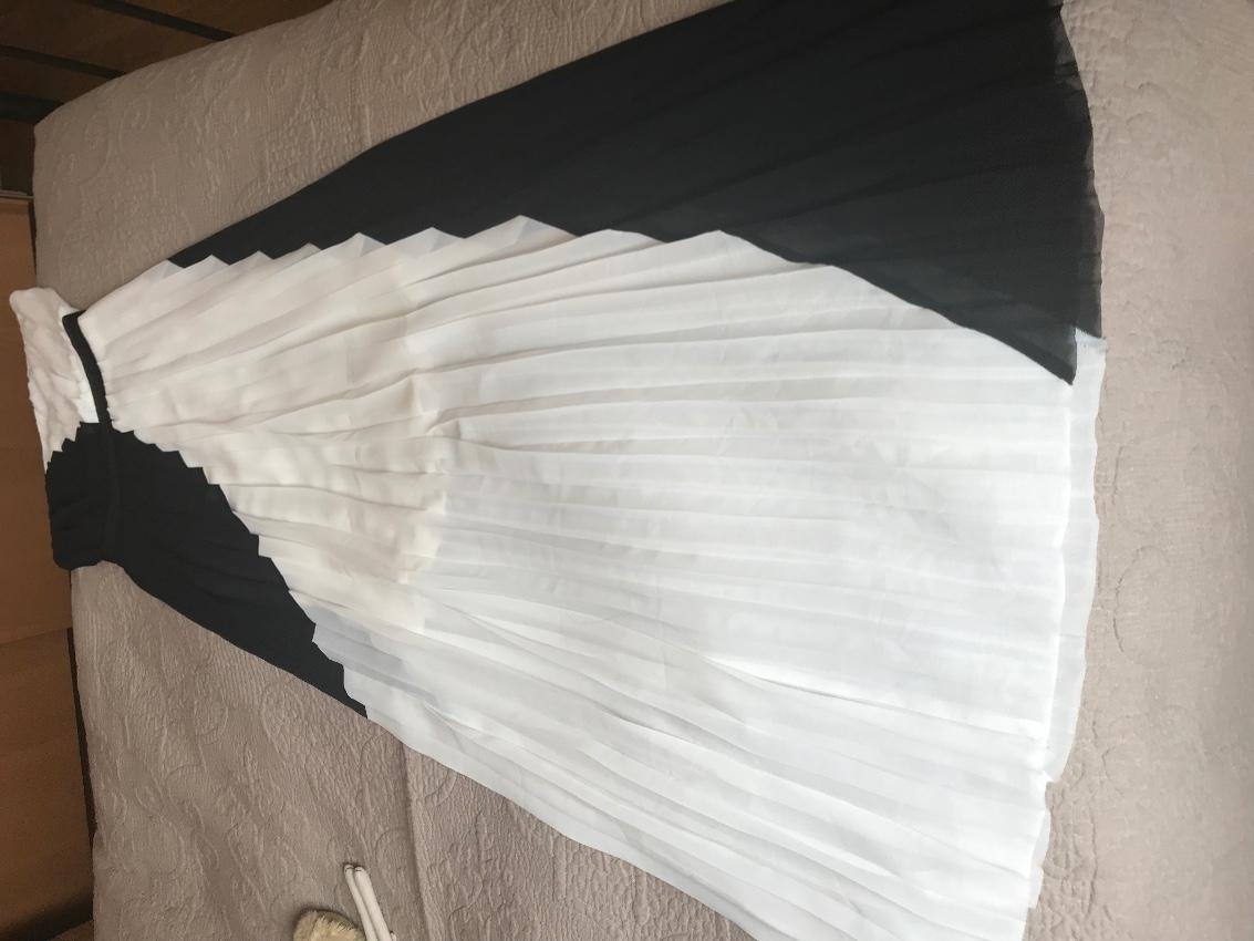 Paul Smith Black Label Pleated Chiffon Gown