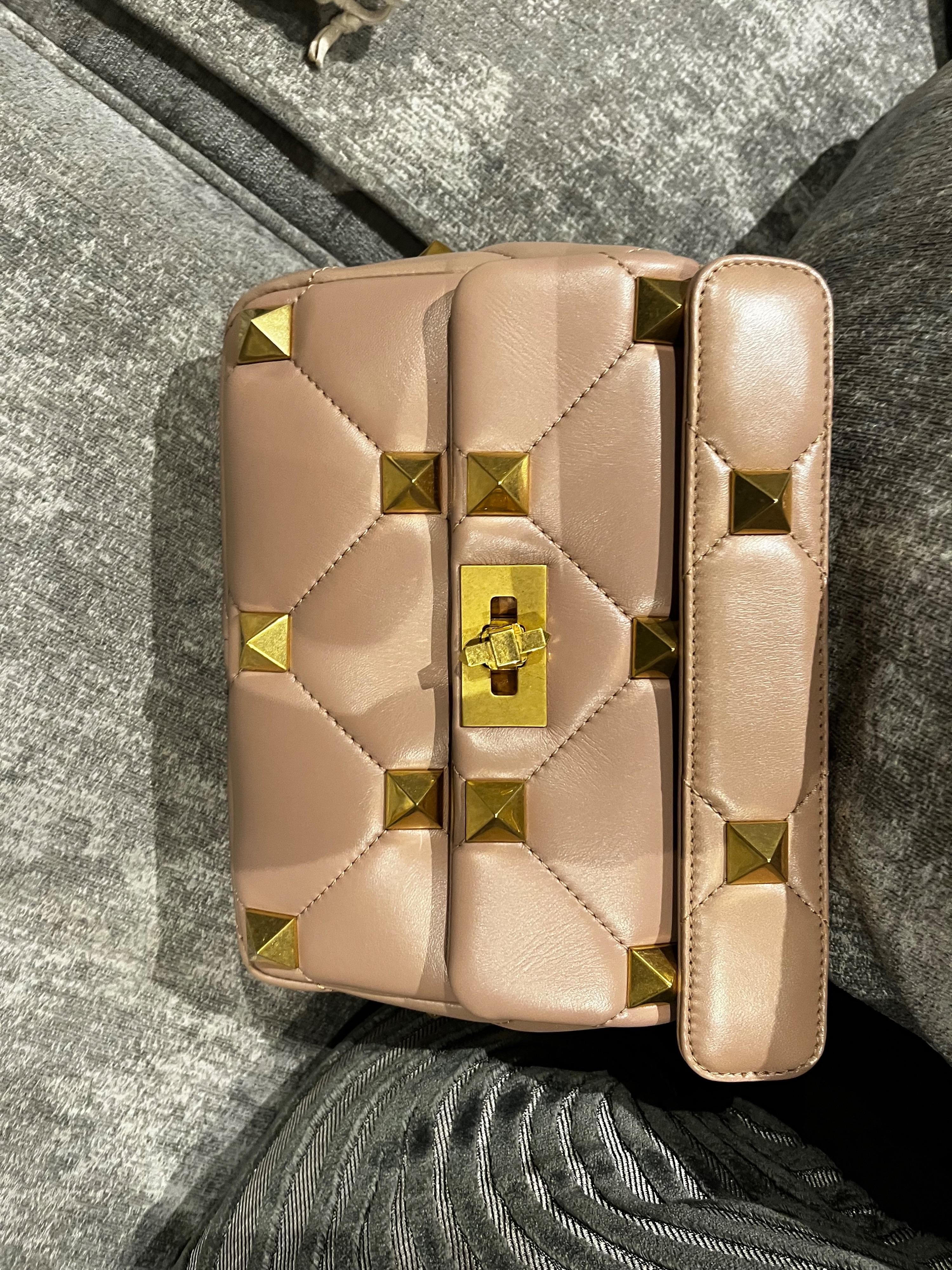 Valentino Medium Roman Stud Crossbody Bag