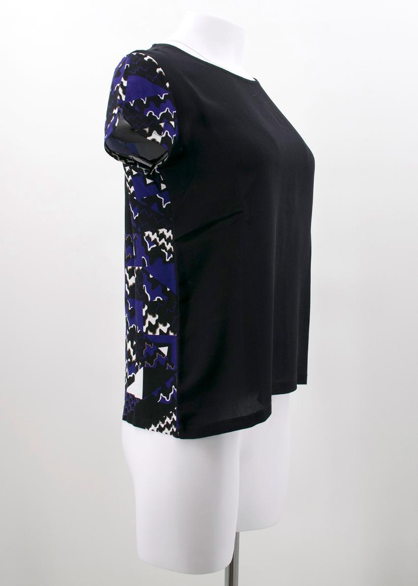 Daslu Black Silk Top