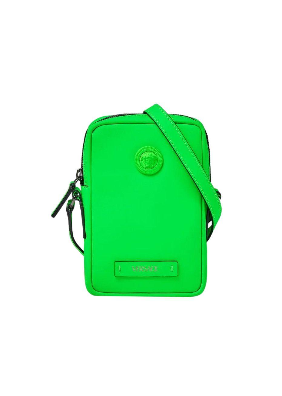 Green Medusa Biggie Crossbody Bag