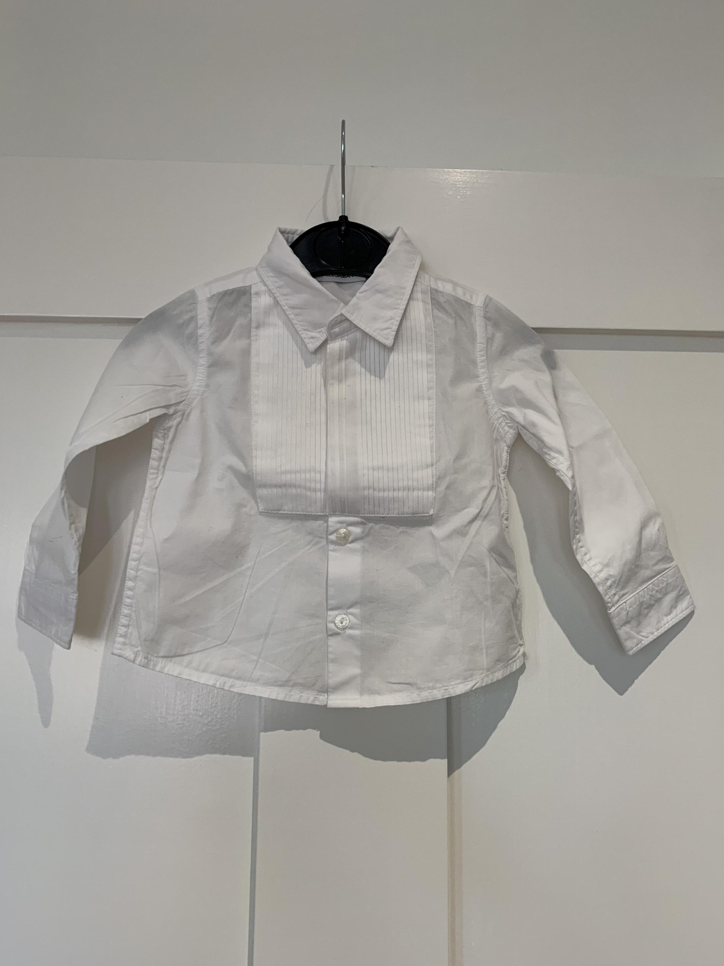 Dolce & Gabbana Pleated Boy's Shirt