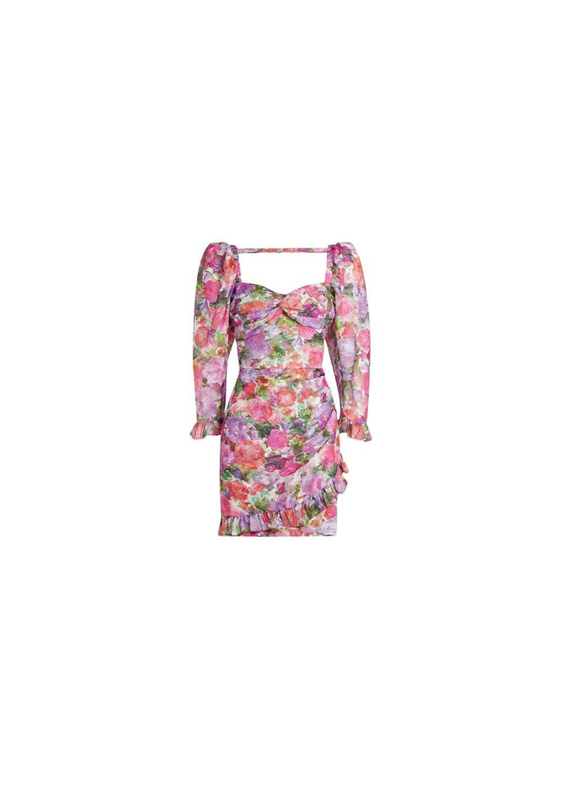 Floral Blossom Mini Dress