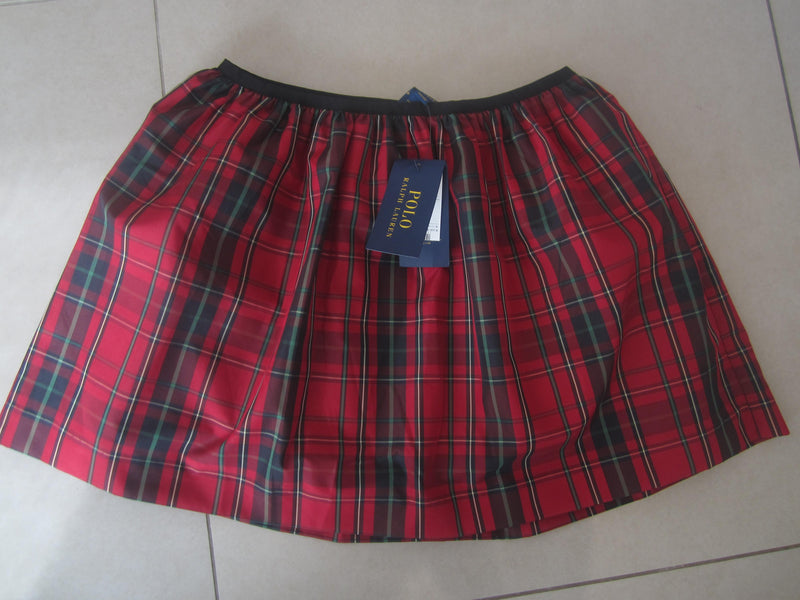 RALPH LAUREN TAFFETA TARTAN SKIRT GIRLS AGE 16