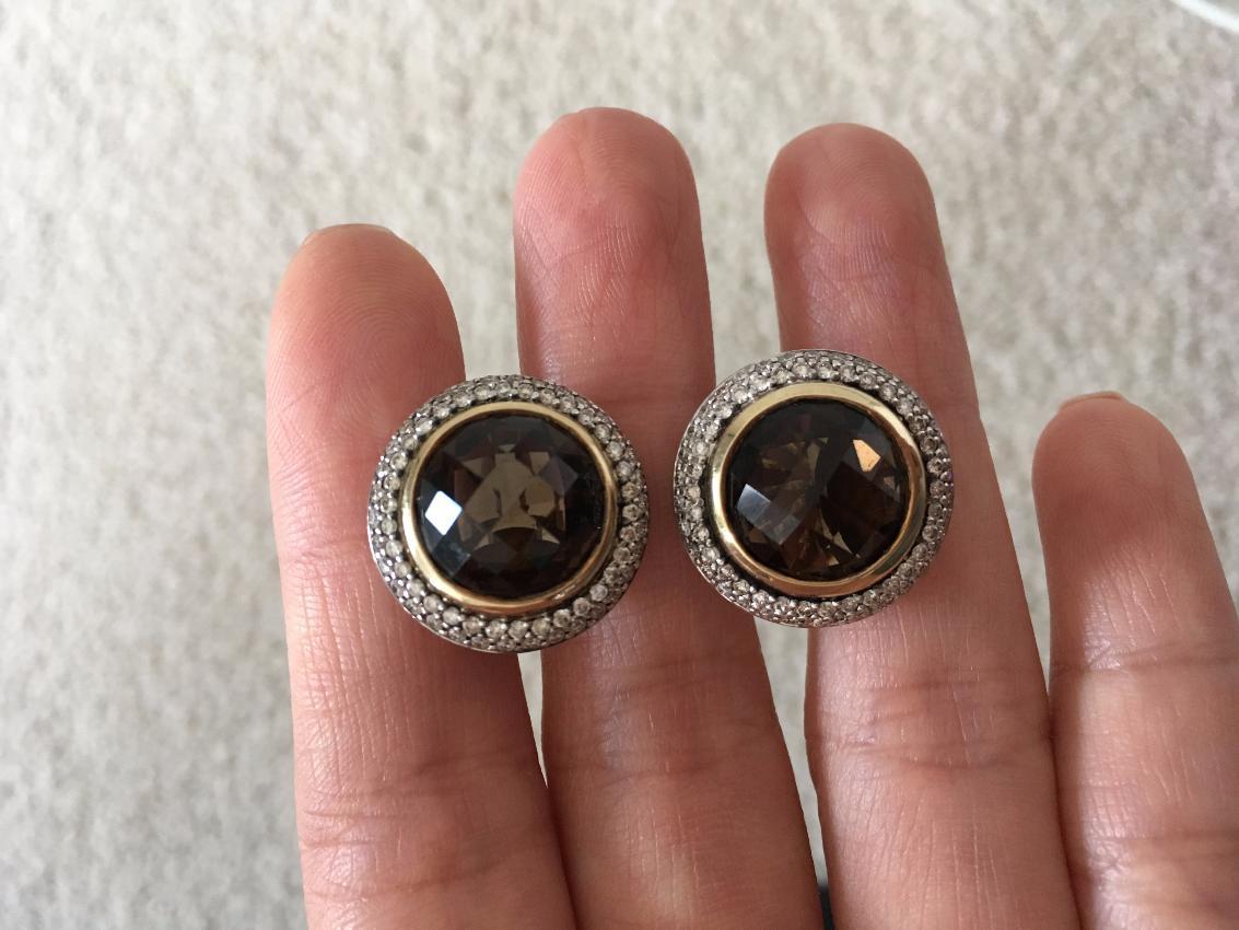 David Yurman Citrine Earrings