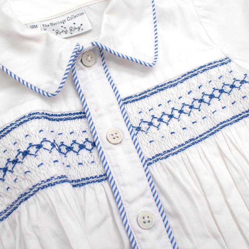 Rachel Riley Heritage Collection White Embroidered Top