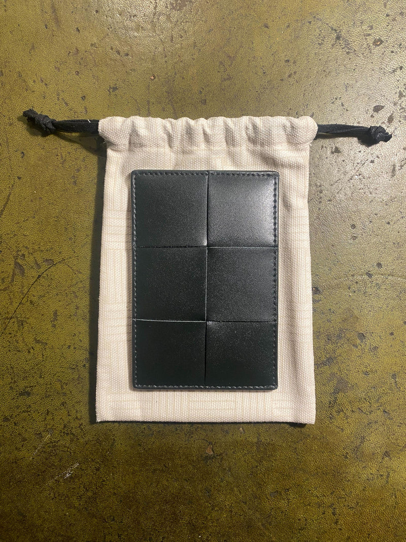 Bottega Veneta Dark Moss Credit Card Holder