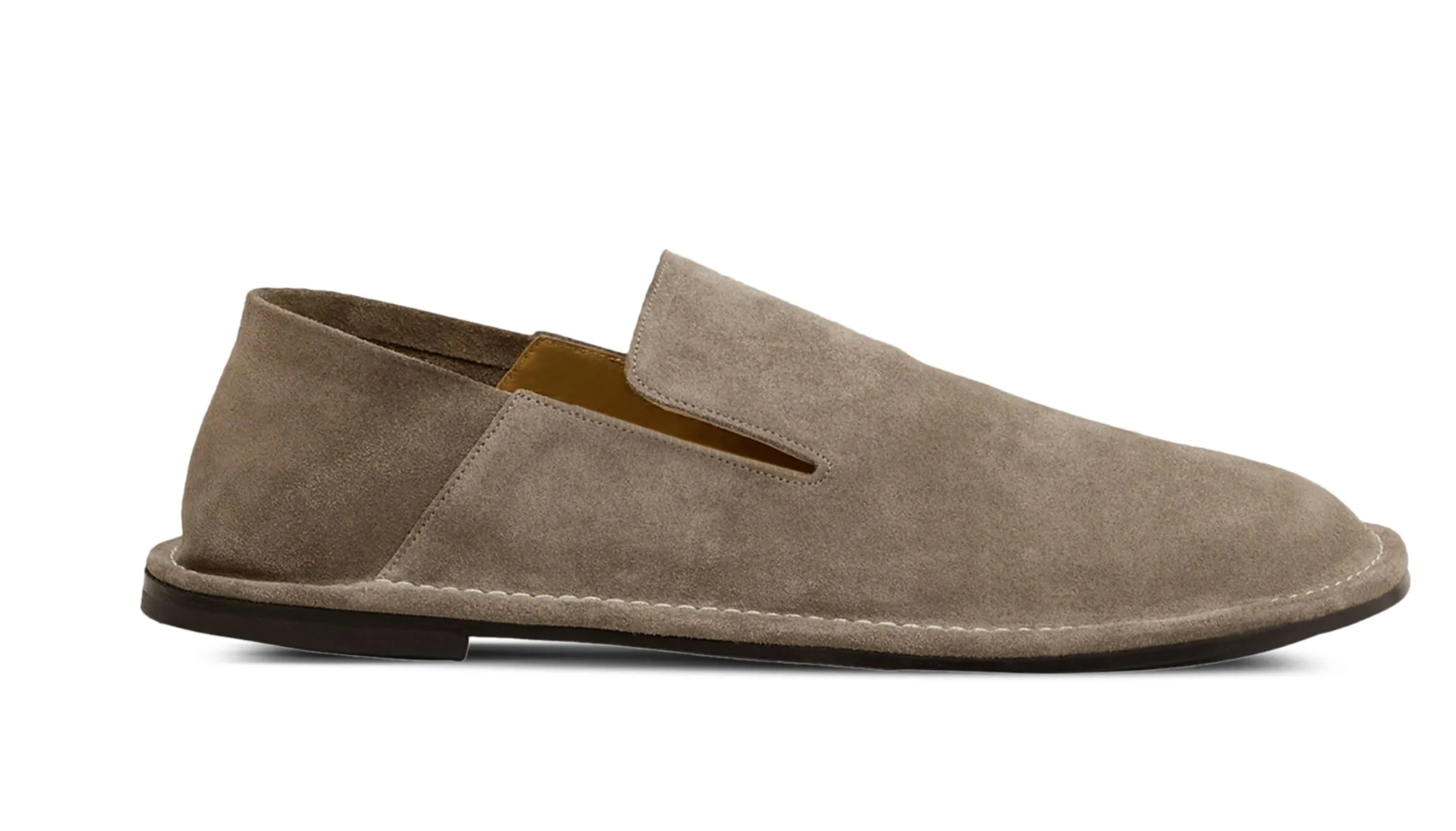 AMI Paris Suede Slippers