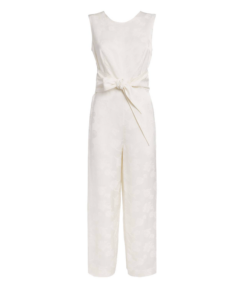 Claudie Pierlot Jacquard Sleeveless Jumpsuit