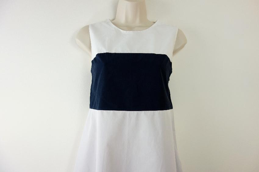 Joseph Colourblock Sleeveless Shift Dress