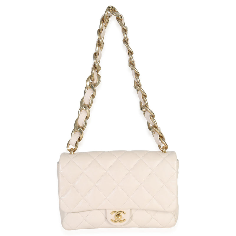 Chanel Quilted Lambskin Large Funky Town Flap Bag