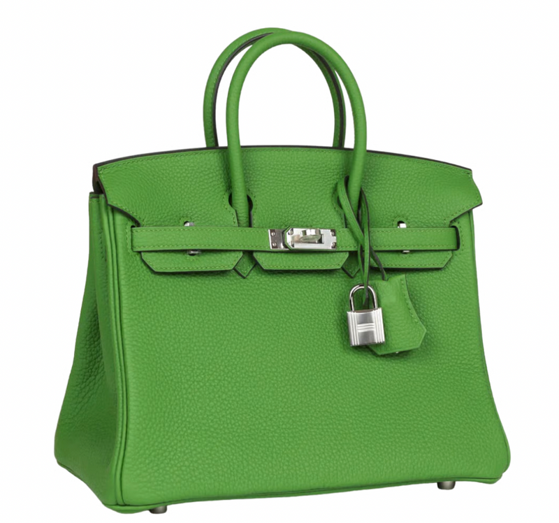 Togo Vert Yucca 25cms Birkin Gold Hardware
