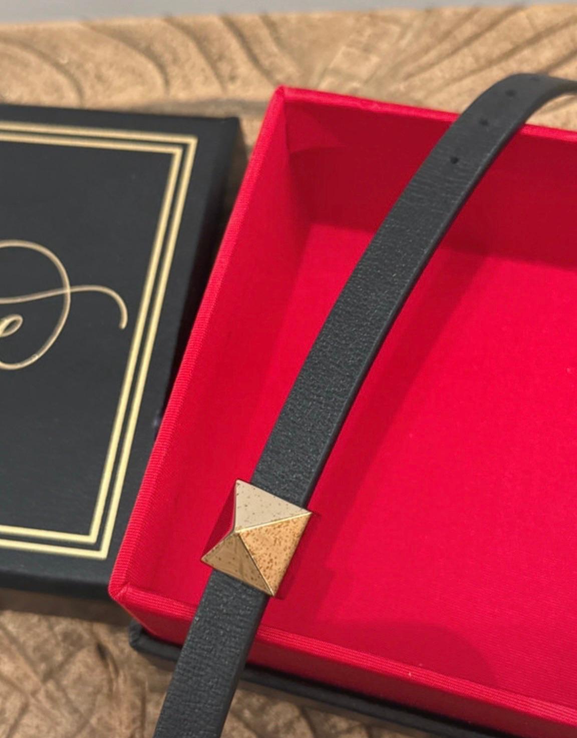 Valentino Rockstud Strap Bracelet