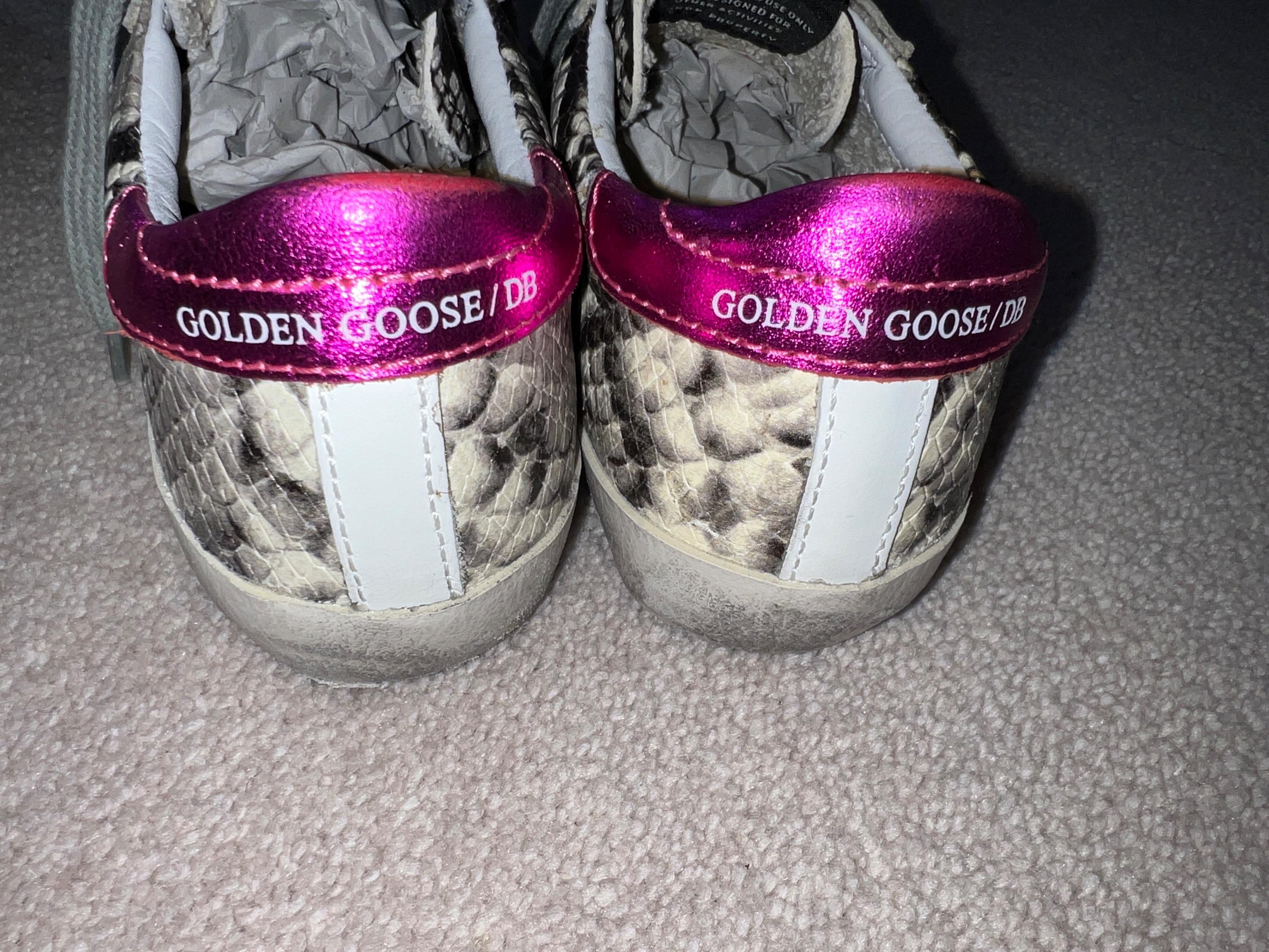 Python Printed Superstar Sneakers