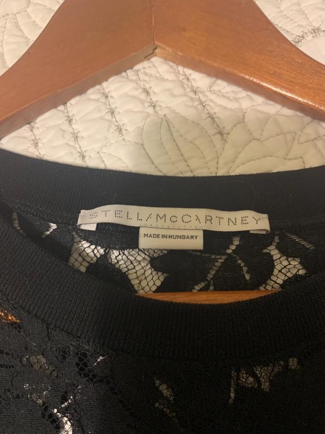 Stella McCartney Ines Floral Lace Sweatshirt