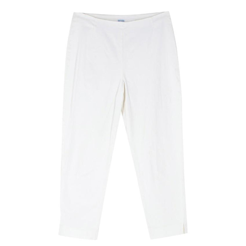 Escada Sport White Cropped Trousers