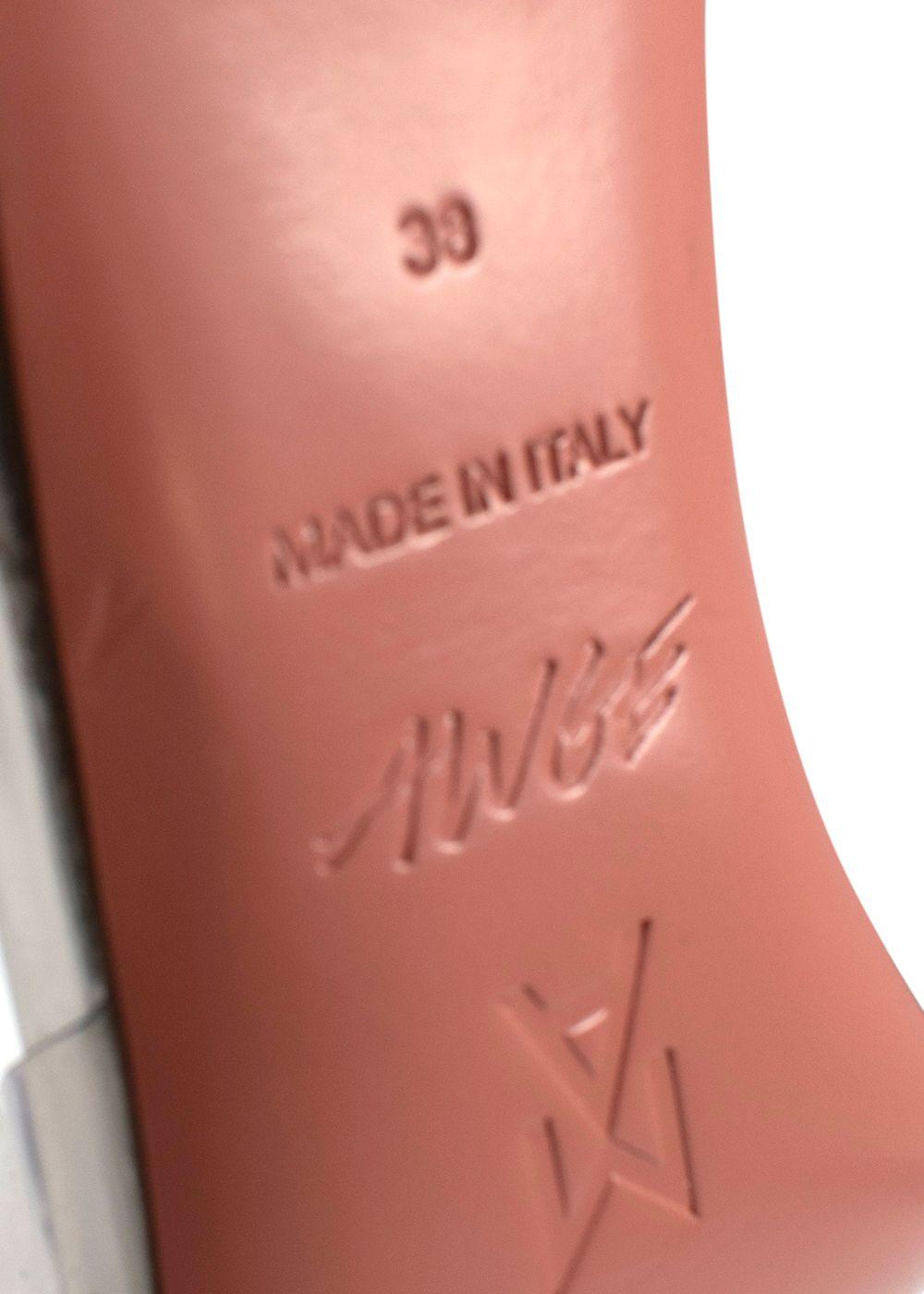 Amina Muaddi x Awge Phoenix Crystal Embellished Butterfly Pumps