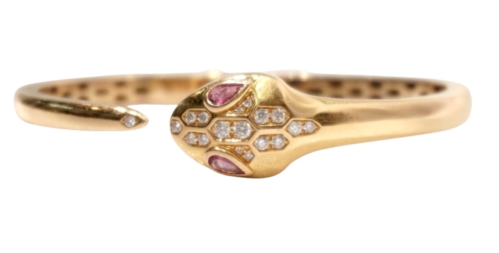 Bvlgari Serpenti Viper Ring in 18k Rose Gold