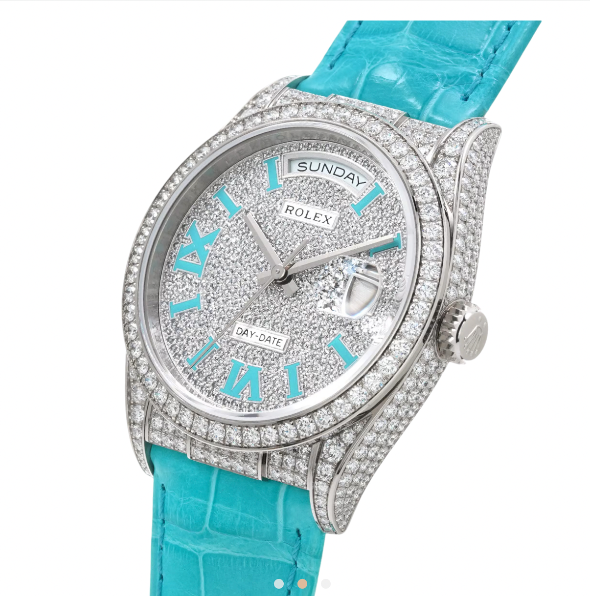 36mm Turquoise Oyster Perpetual Day-Date