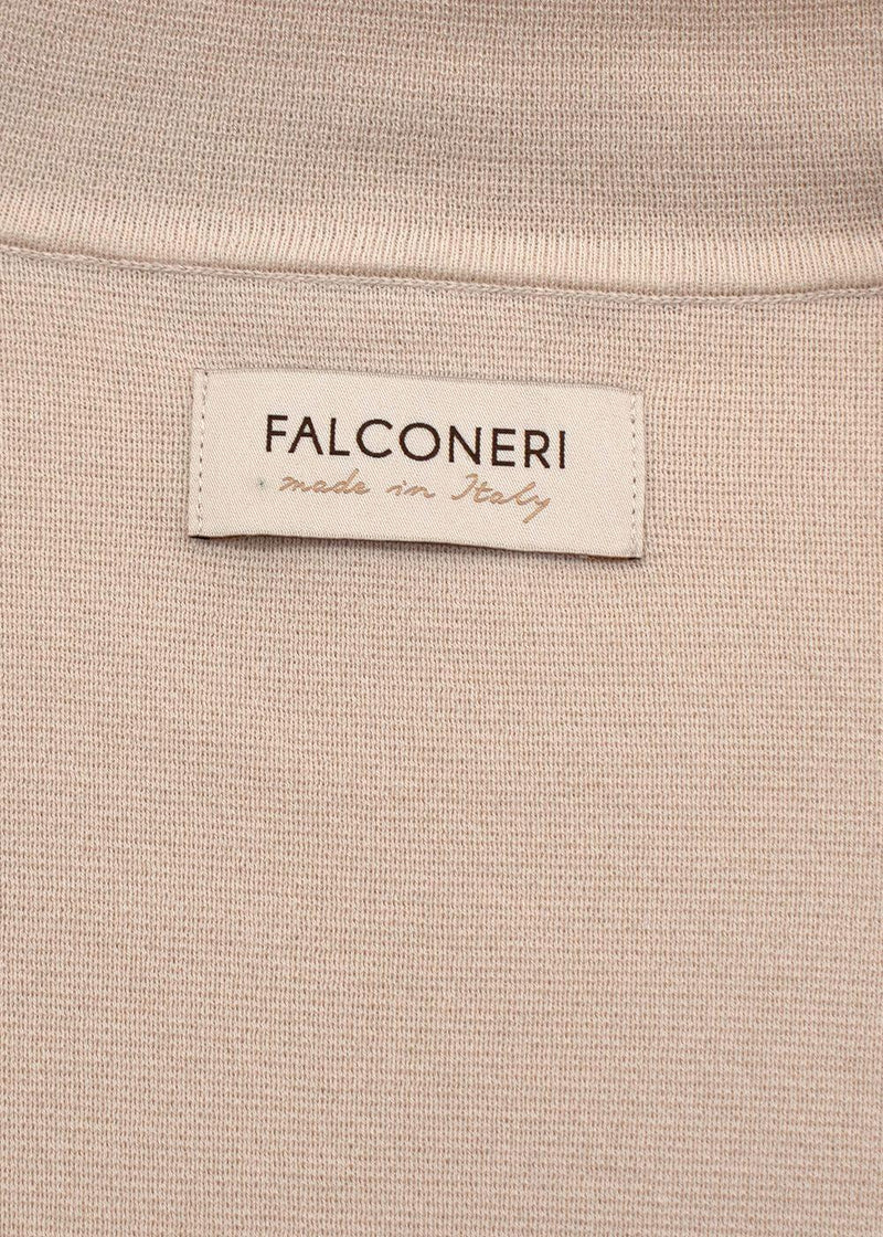 Beige Cotton Blend Lightweight Blazer