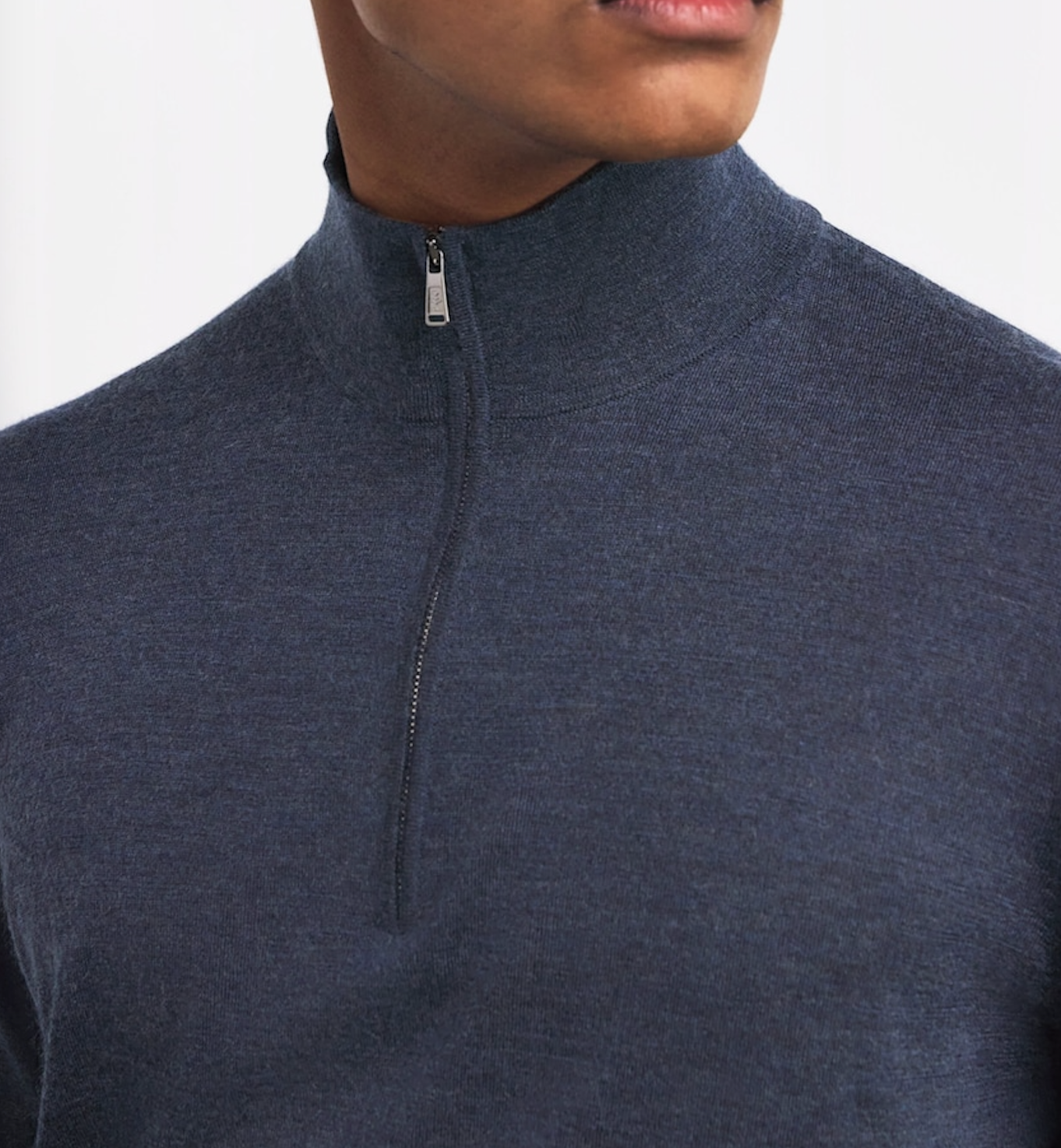 Fioroni Cashmere Cashmere Quarter-Zip Sweater