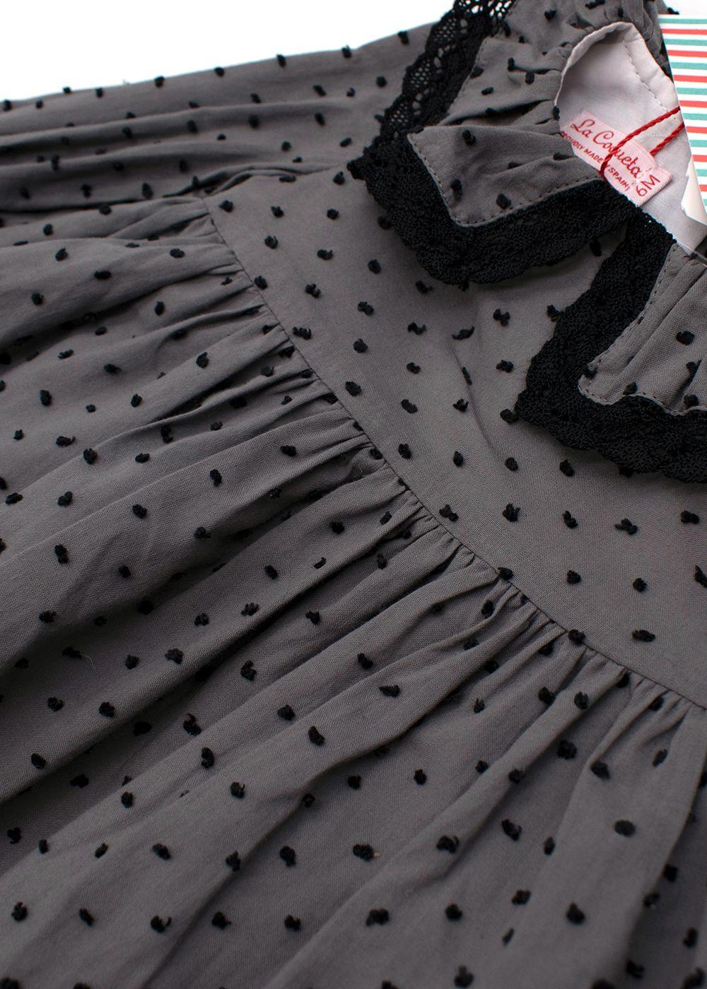La Coqueta Kids 6m Polka Dot Dress