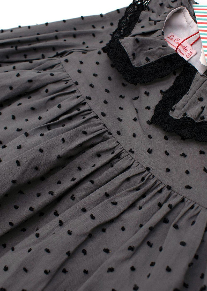 La Coqueta Kids 6m Polka Dot Dress