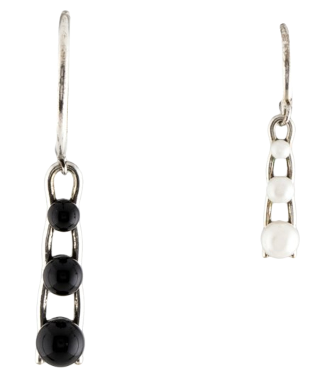 Saint Laurent Faux Pearl Drop Earrings