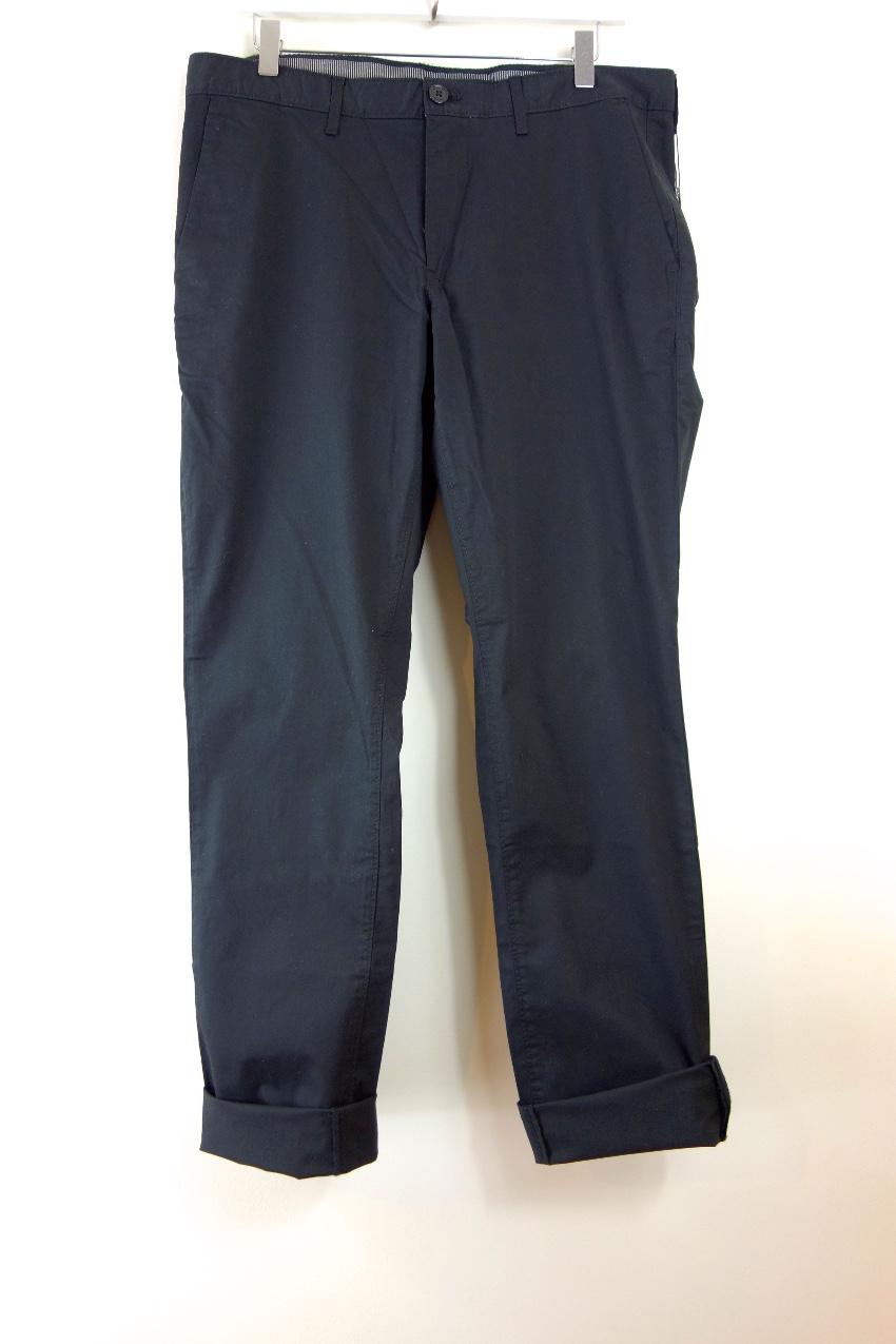 Michael Kors Black Stretch Twill Chinos