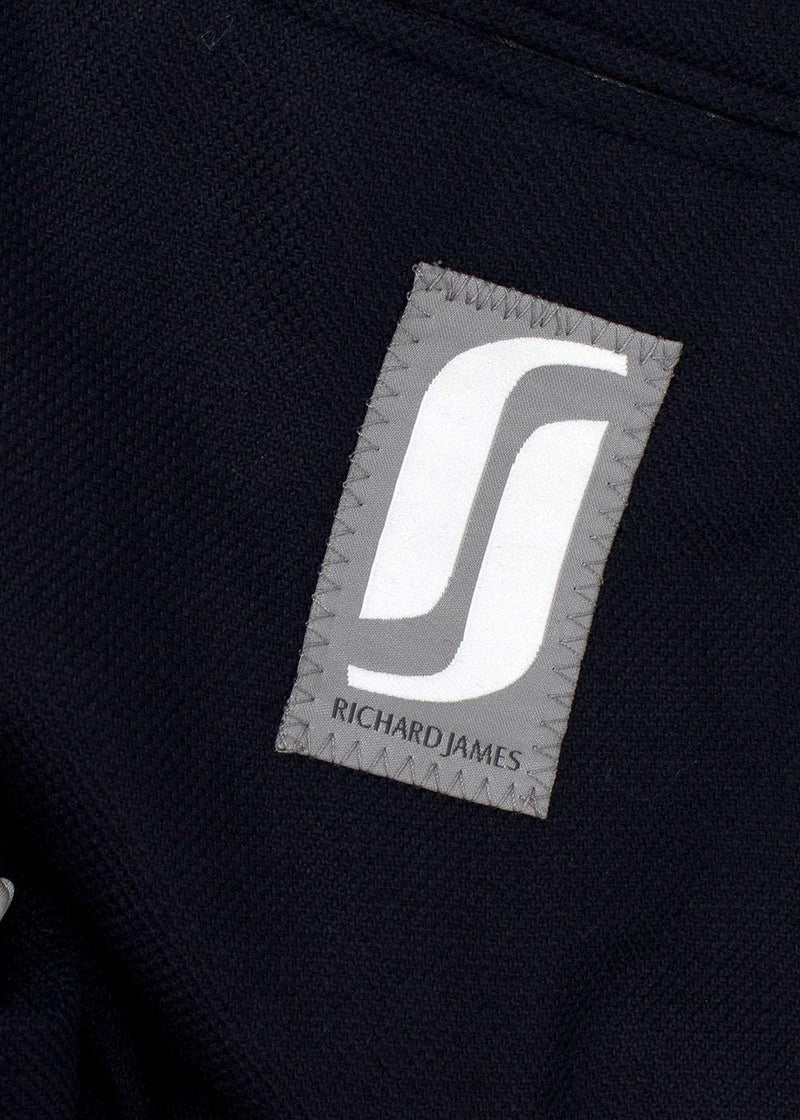 Richard James Silk and Wool Navy Blazer