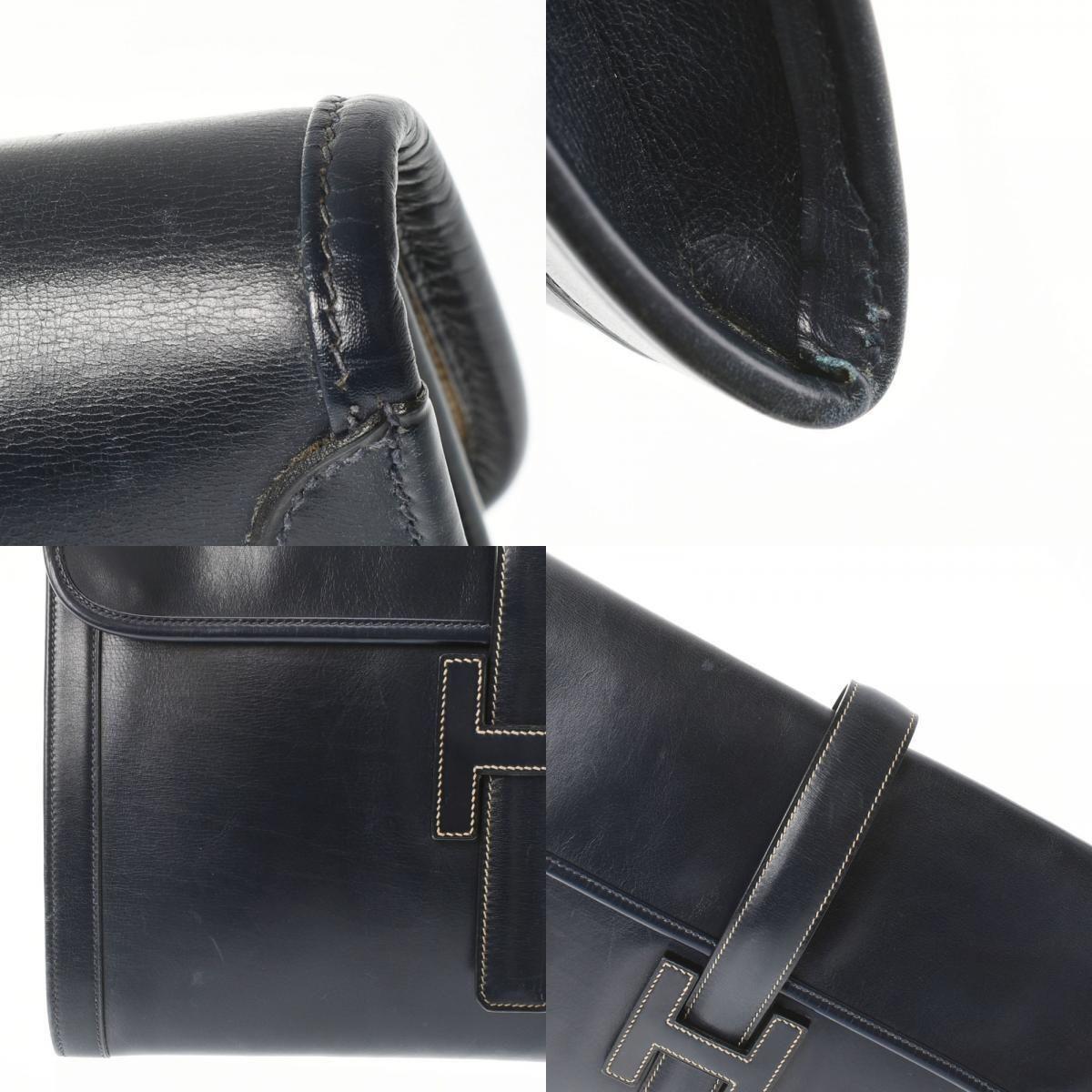 Hermès Black Leather Jige