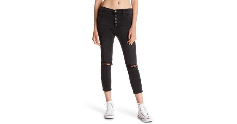 One Teaspoon Distressed Skinny Jeans