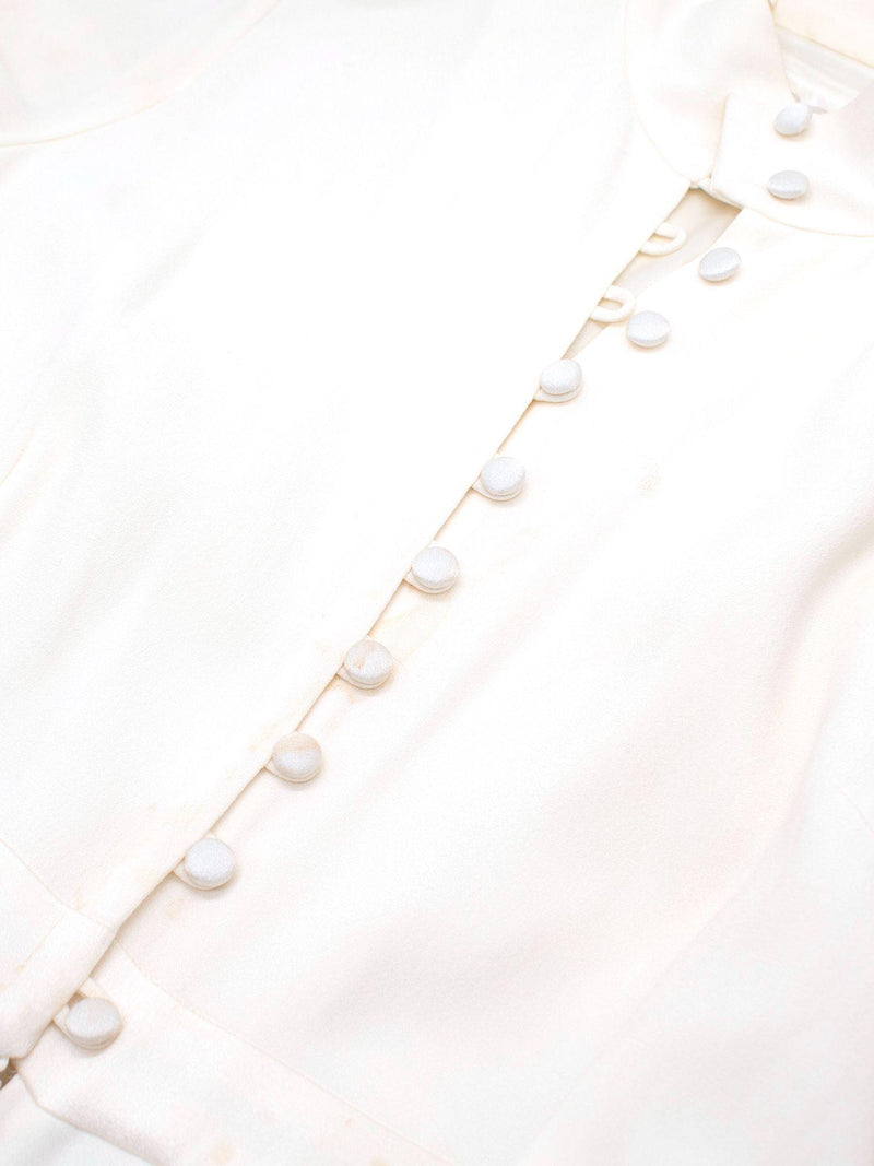 GOAT White Crepe Jumpsuit