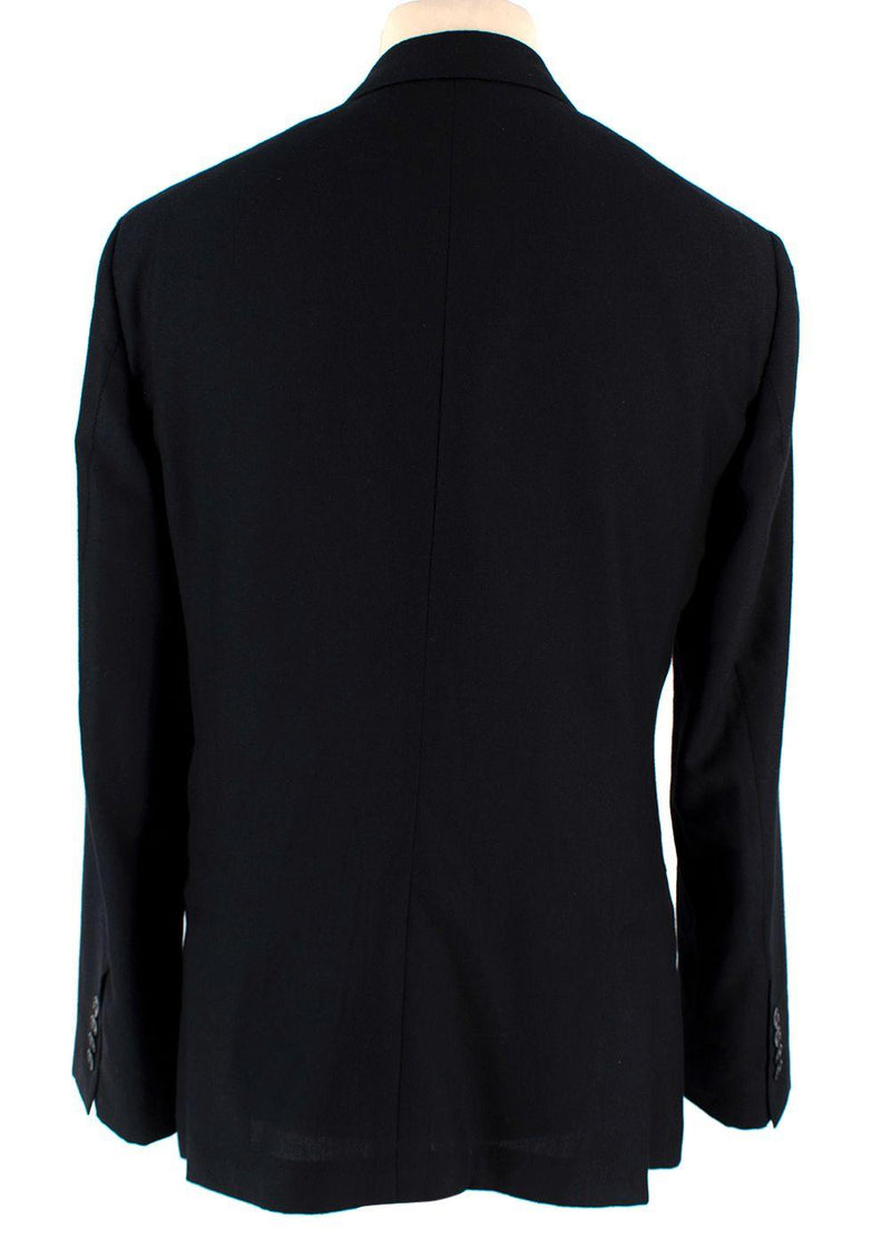 Dolce&Gabbana Black Cashmere Blend Blazer