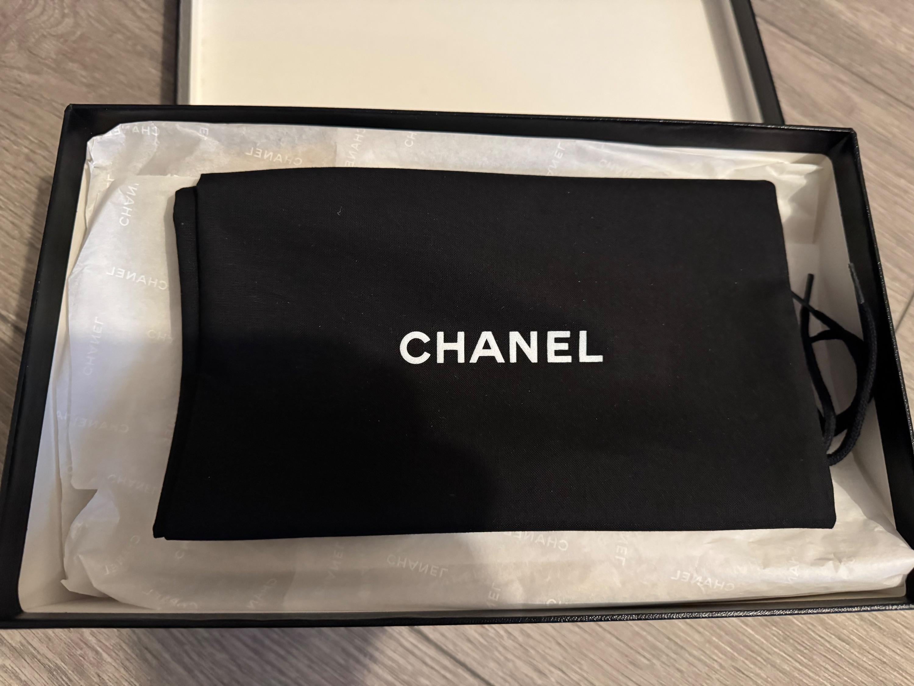Chanel Pink Velvet Espadrilles