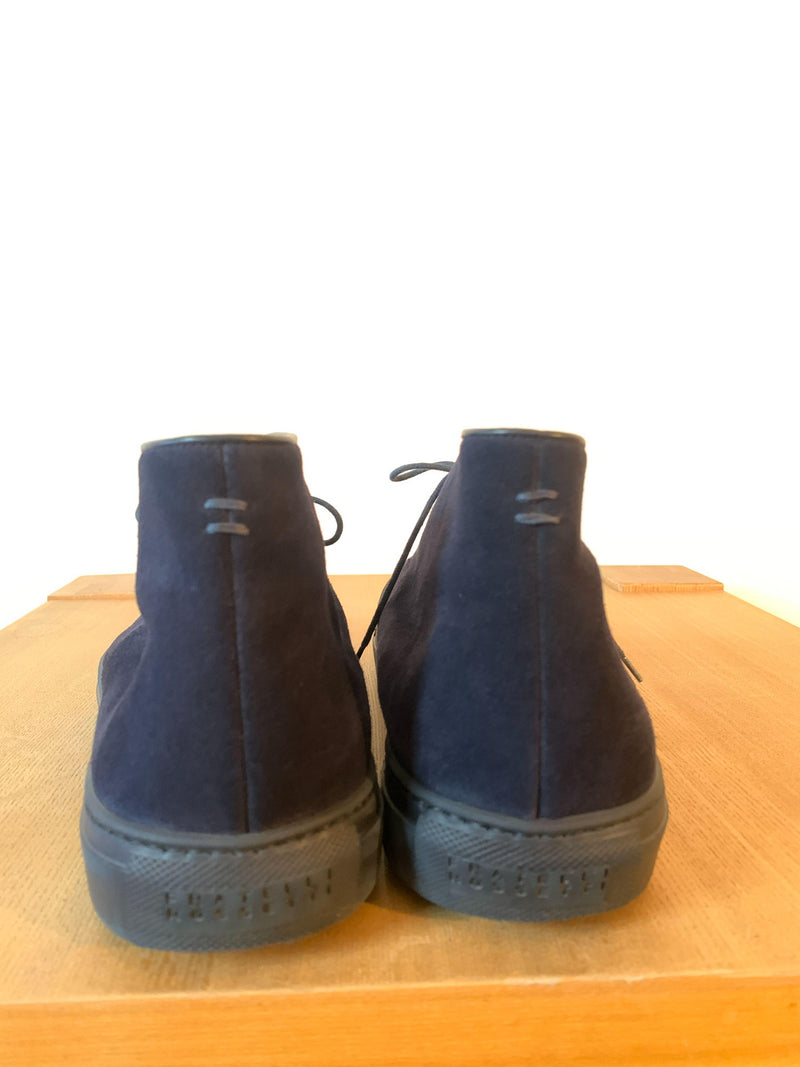 Fratelli Rossetti Navy Suede Desert Boots
