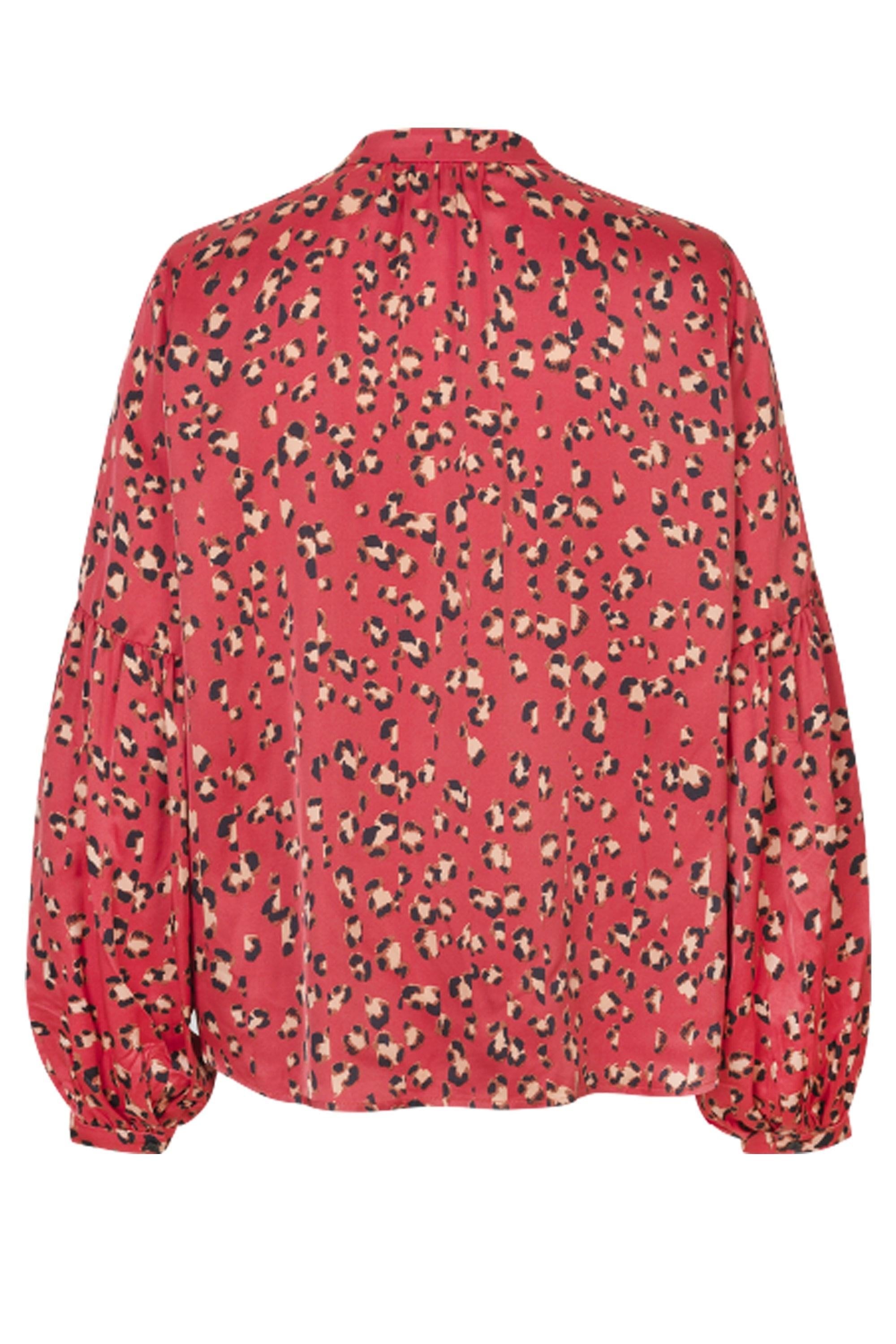 Animal Print Habit Blouse